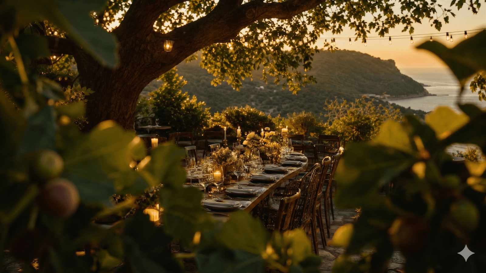 Jardim Stravaganzza ao golden hour
